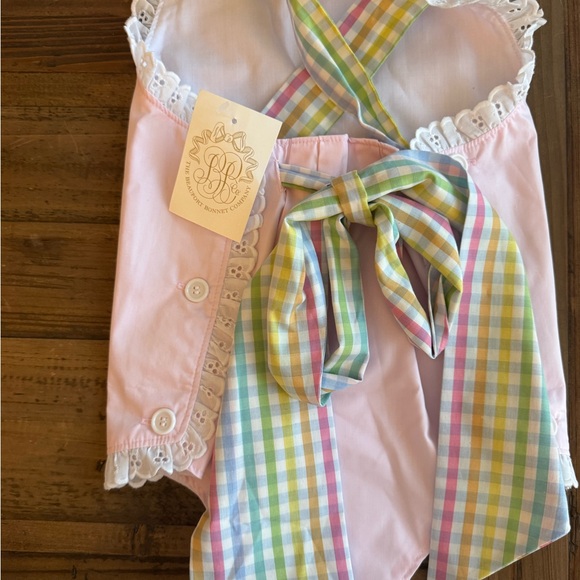 The Beaufort Bonnet Company Other - The Beaufort Bonnet Company Pink and Multicolor Diaper Cover